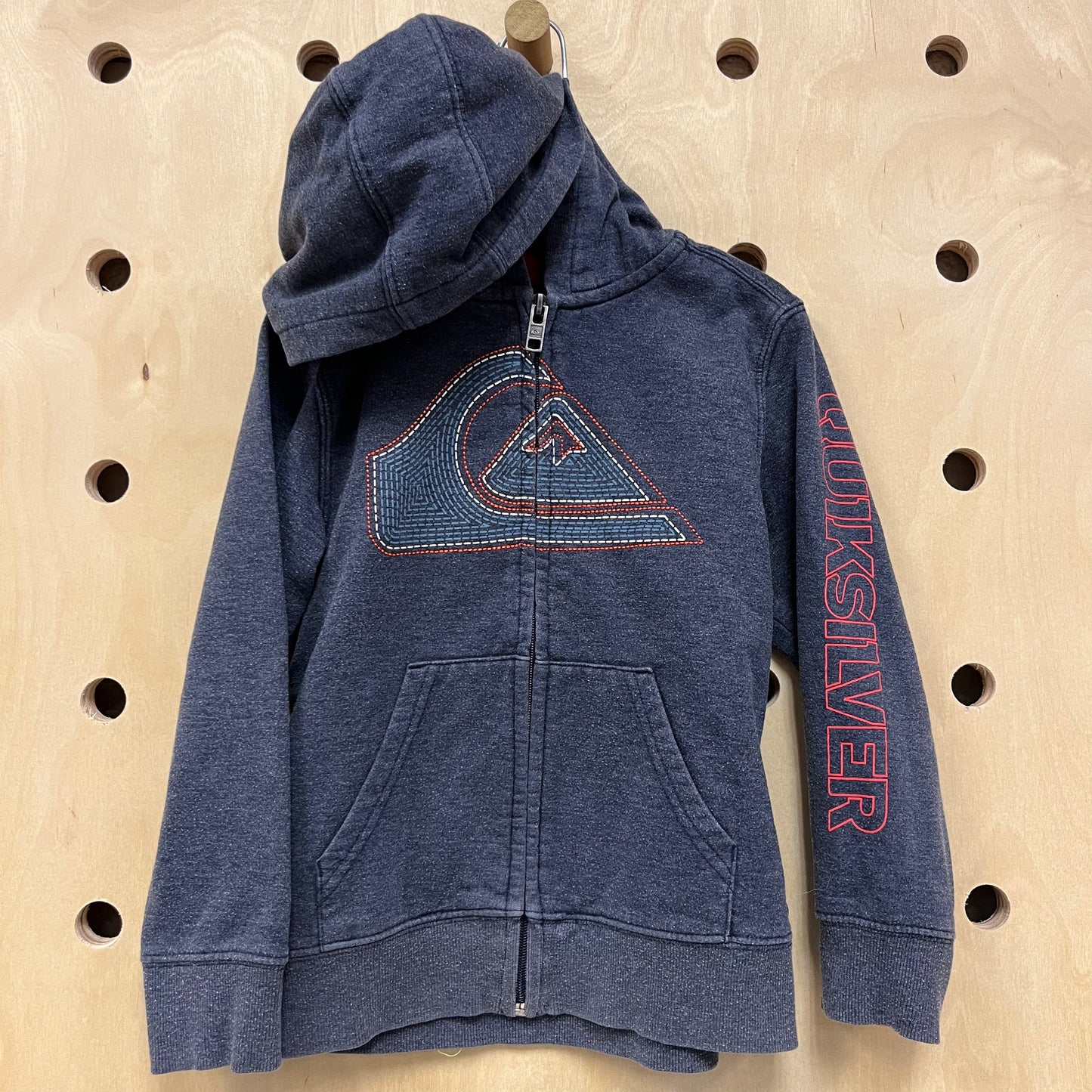 Blue Zip Hoodie