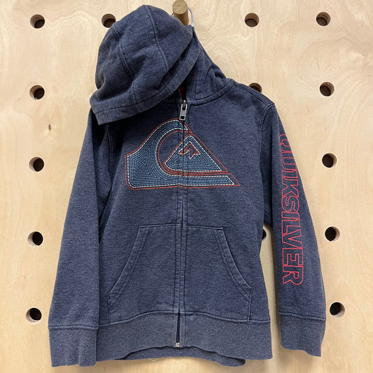 Blue Zip Hoodie