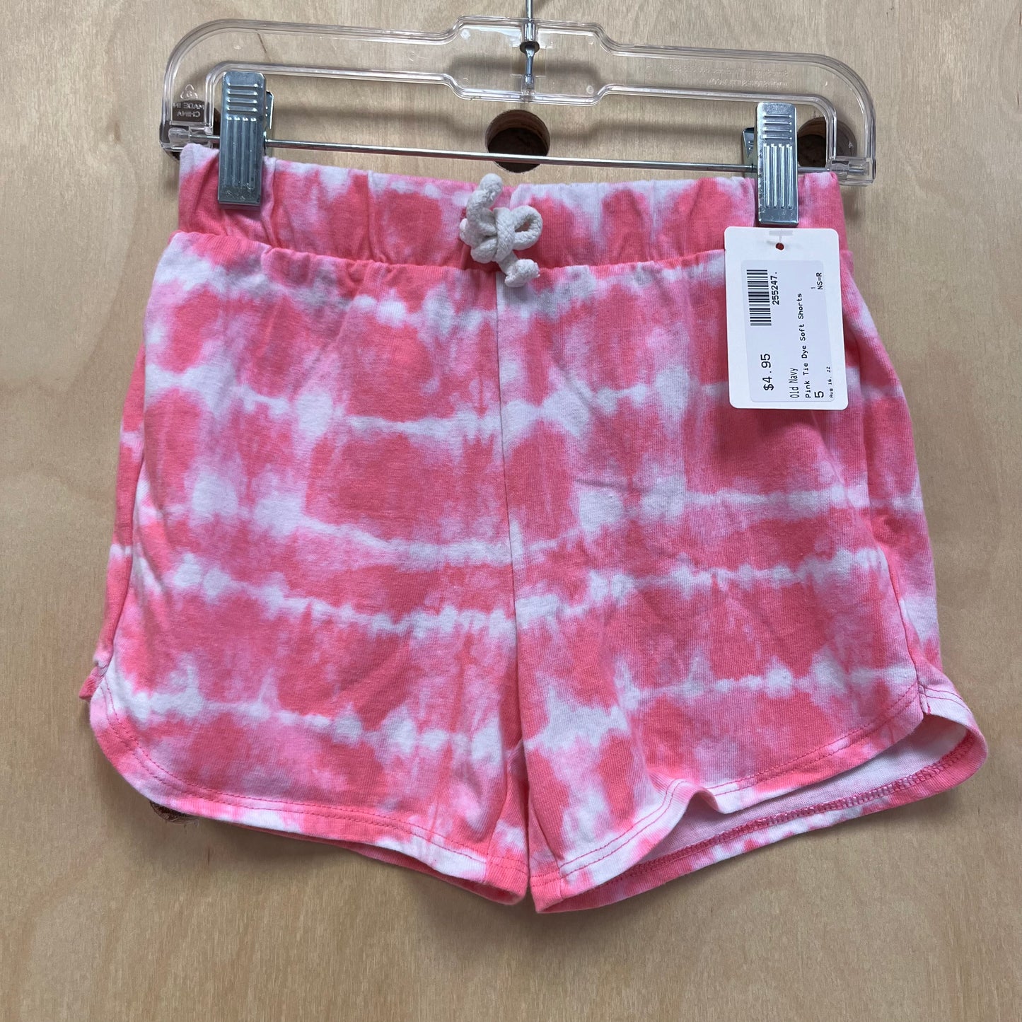 Pink Tie Dye Soft Shorts