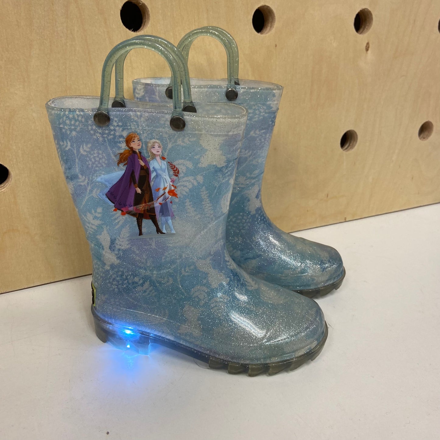 Light Up Frozen Rain Boots