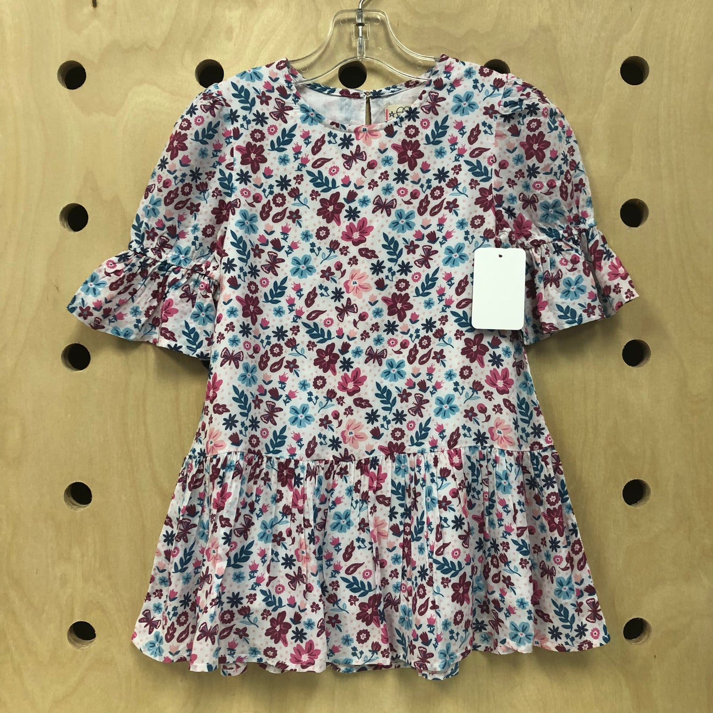 White Floral Dress NEW!