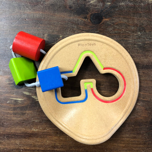 Rubberwood Shape Sorter