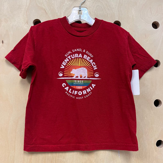 Red Ventura Beach Tee
