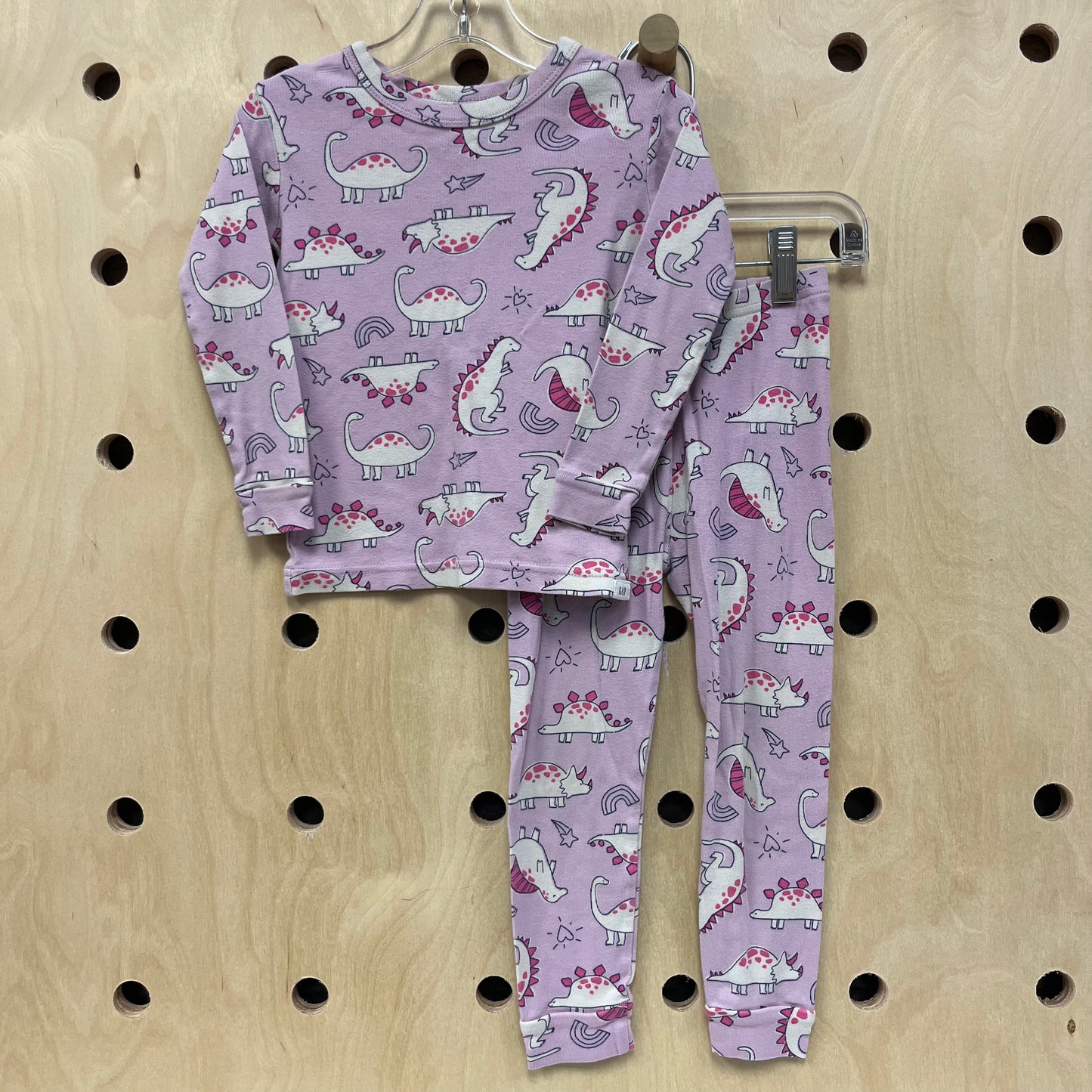 Lavender Dino Pajamas