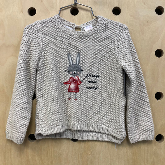 Create Your World Knit Sweater