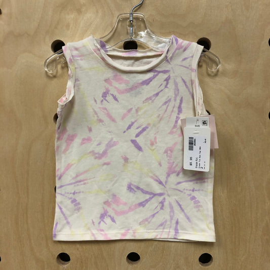 Cream Tie Dye Top NEW