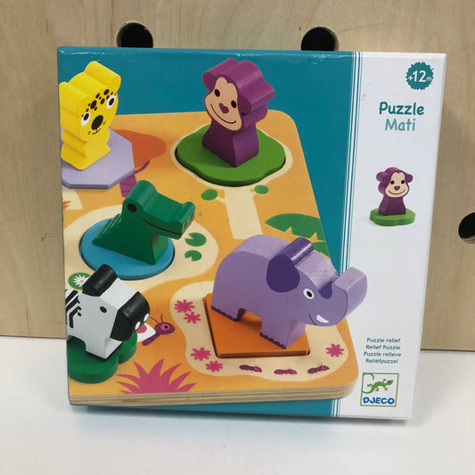 Animals 3D Puzzle Mati