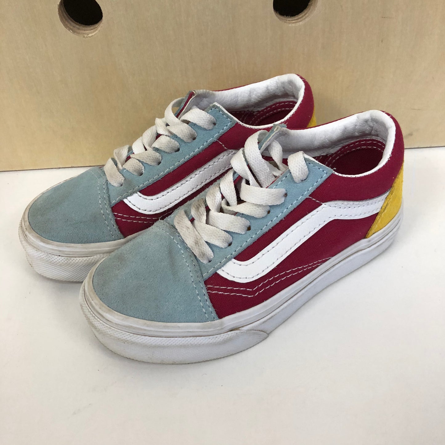 Blue Red & Yellow Sneakers