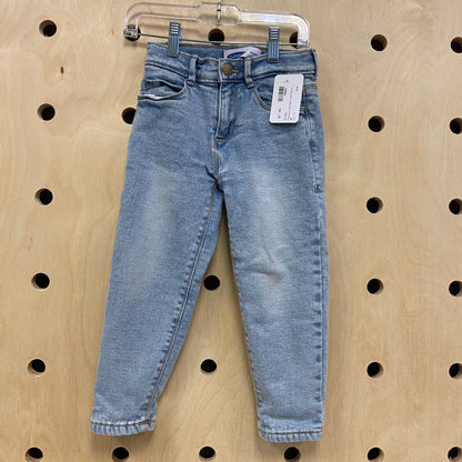 Fleece Lined Boyfriend Denim