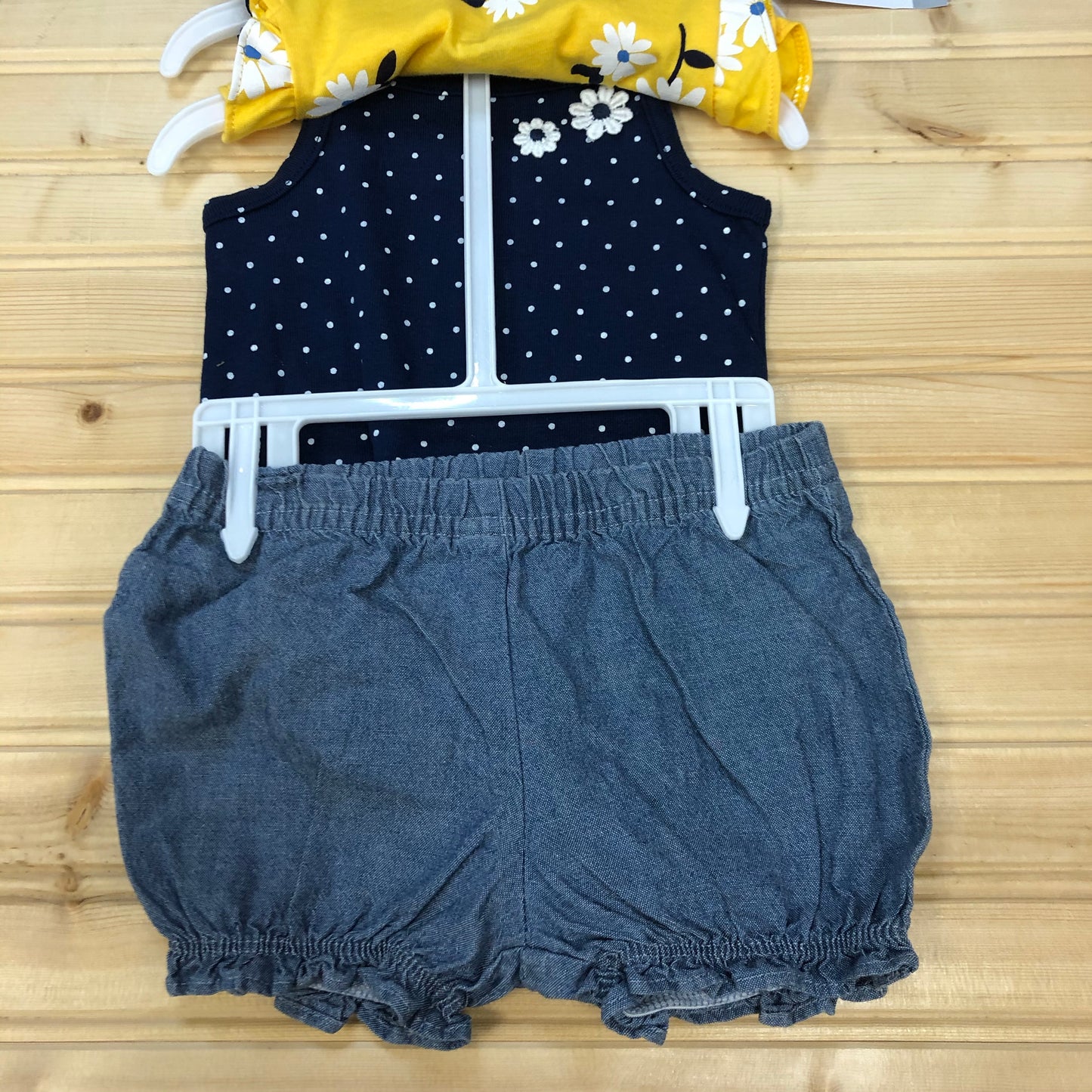Yellow Floral 3pc. Outfit NEW!