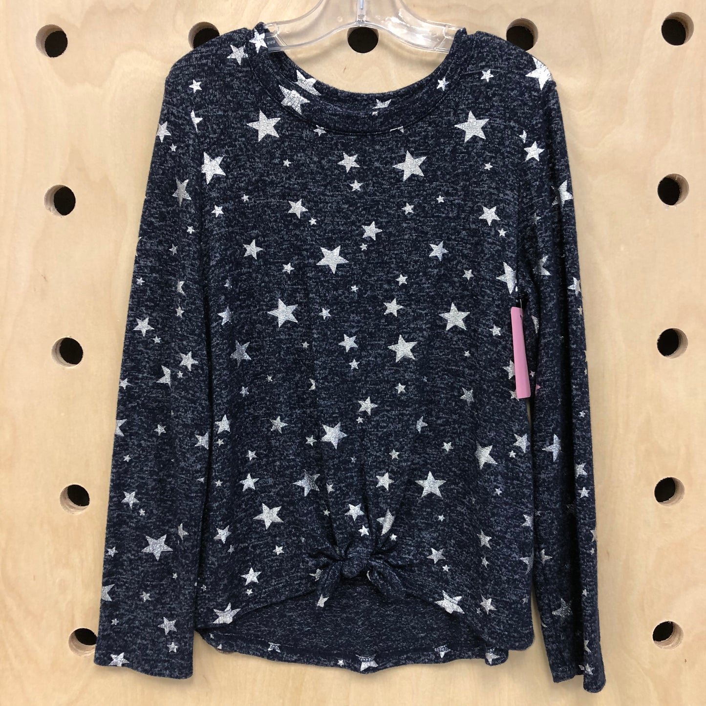 Blue + Silver Stars Knit Top