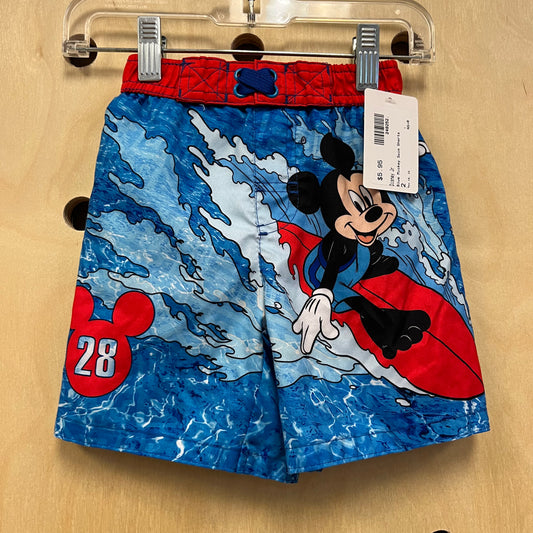 Blue Mickey Swim Shorts