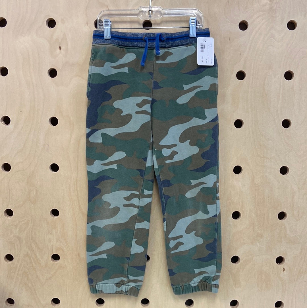 Green Camo Fleece-lined Jogger