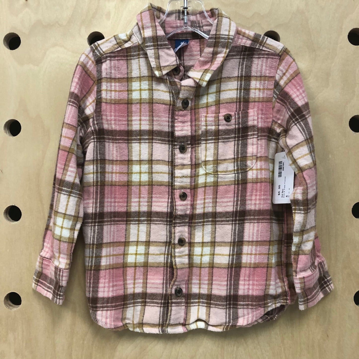 Pink & Cream Flannel