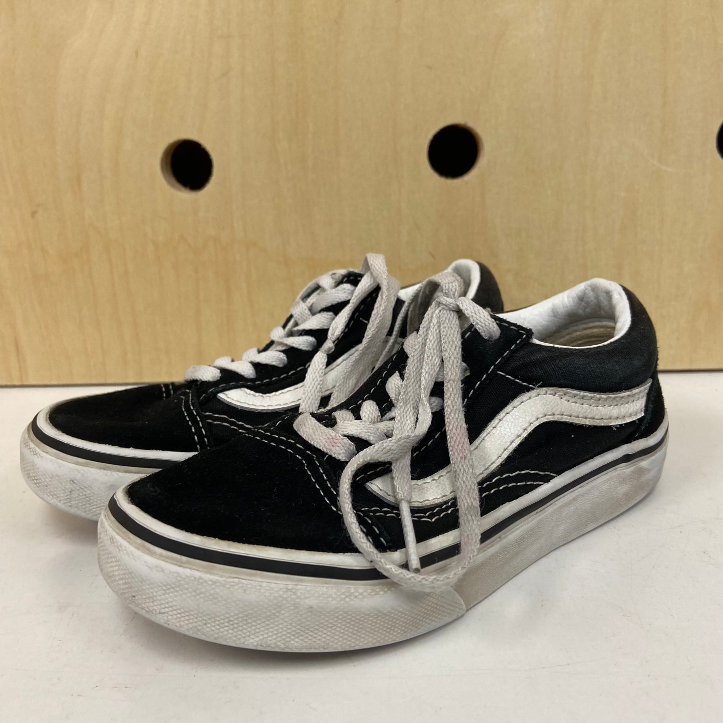 Black + White Low Tops