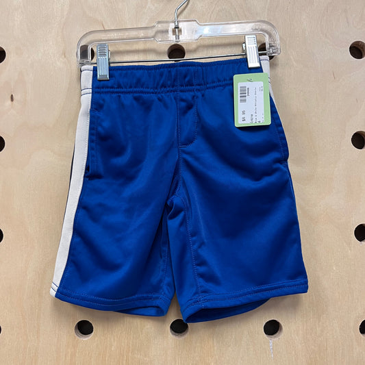Blue & White Athletic Shorts