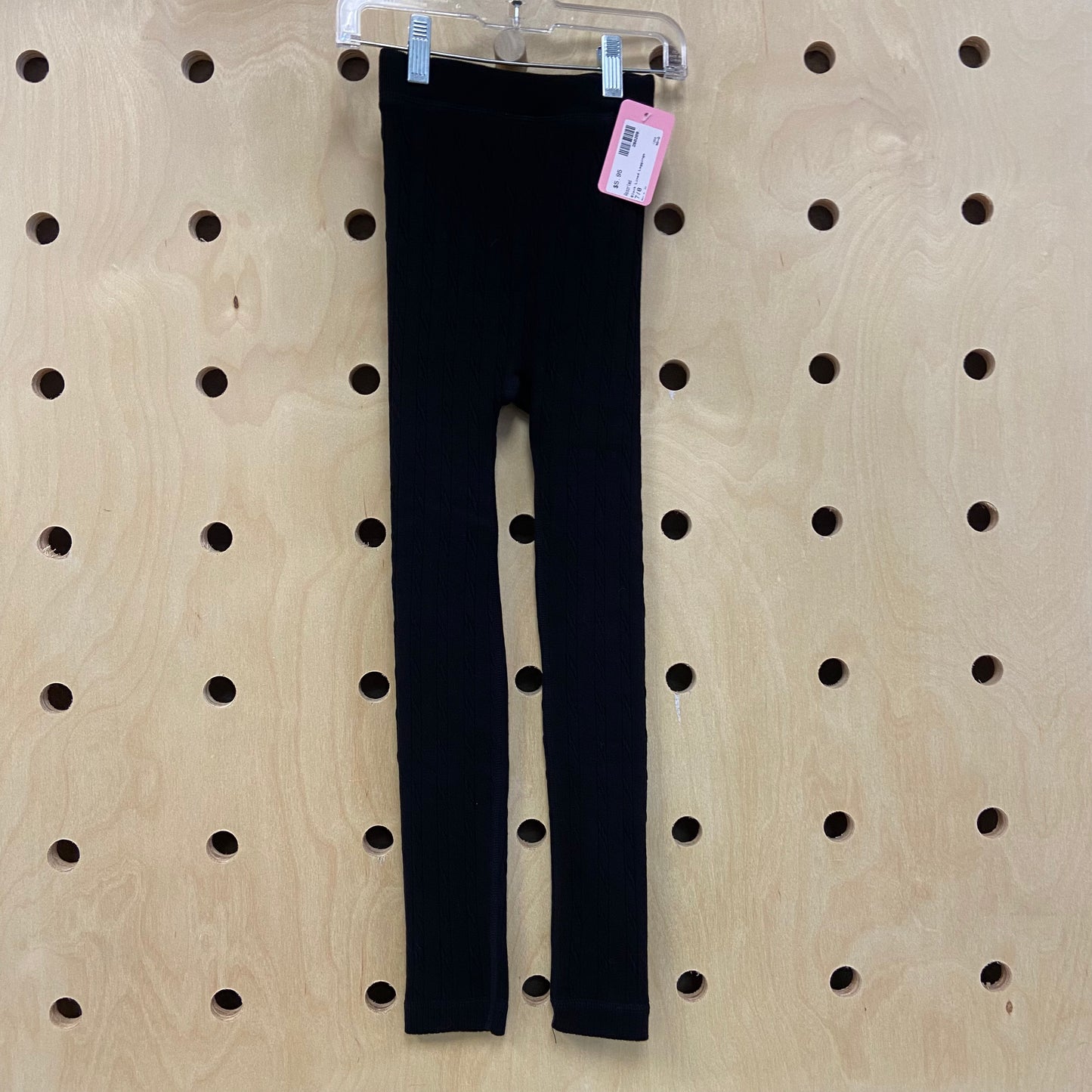 Black Lined Leggings