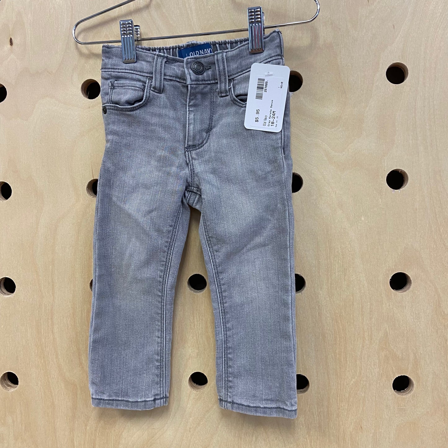 Grey Karate Denim