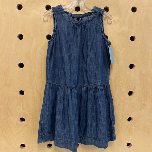 Denim Sleevless Dress
