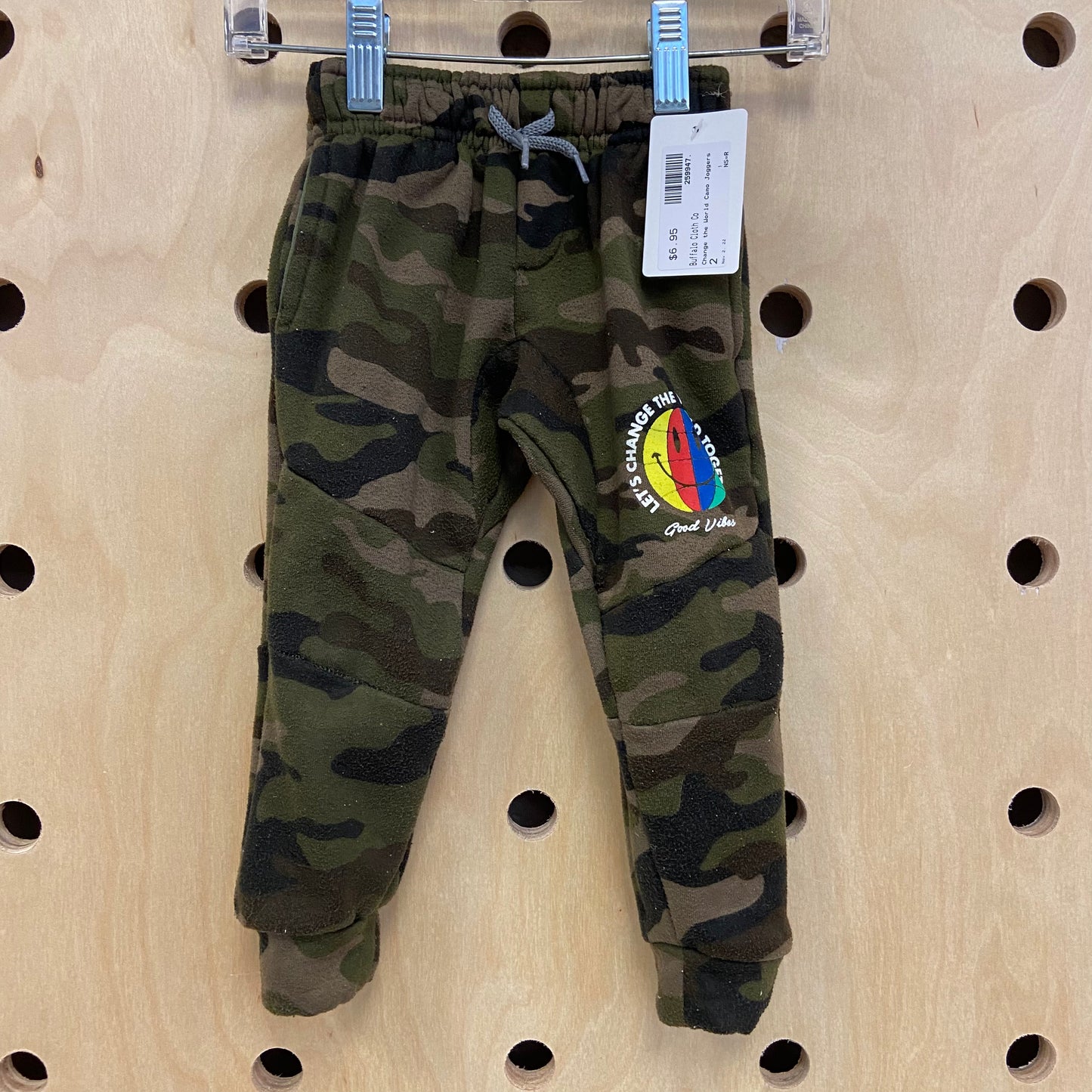 Change the World Camo Joggers