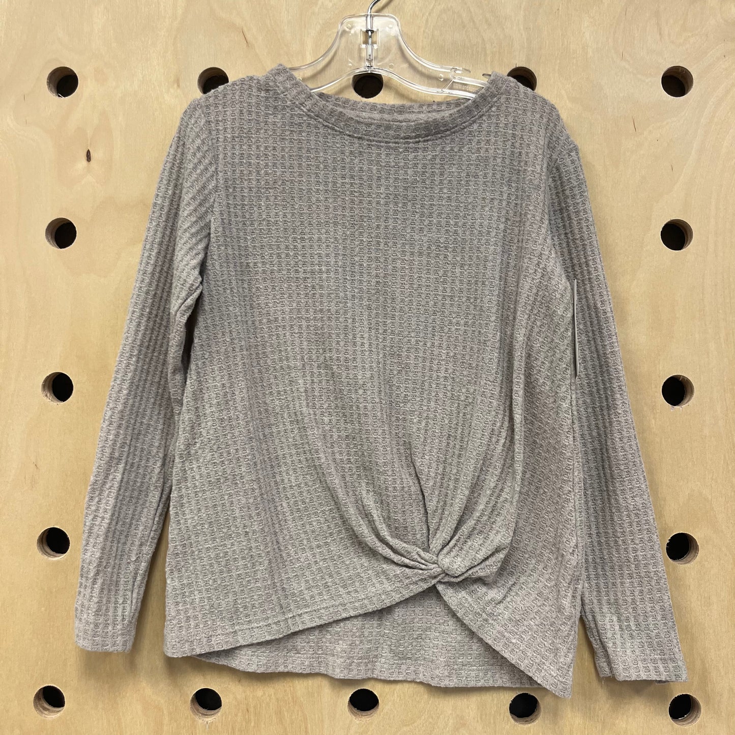Grey Waffle Top