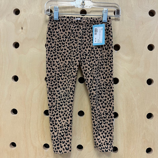 Animal Print Lined Leggings