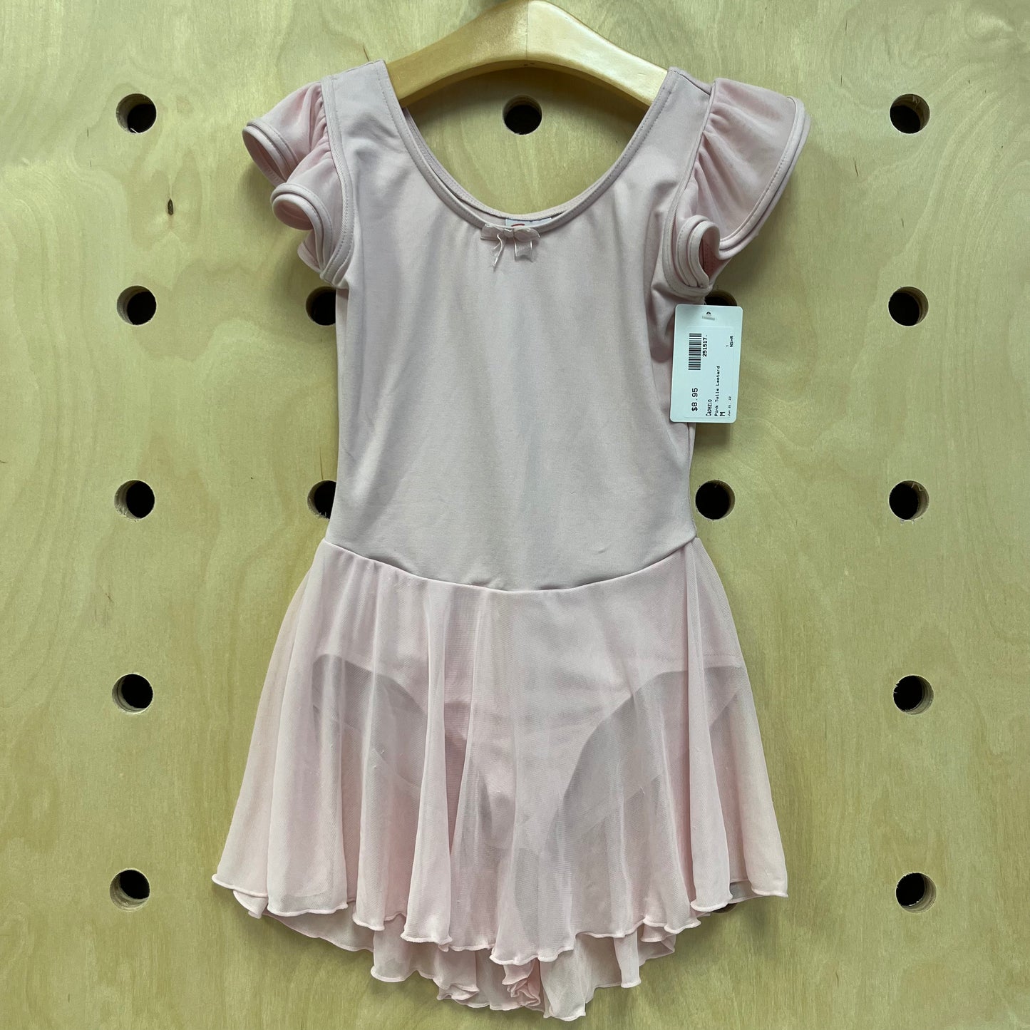 Pink Tulle Leotard