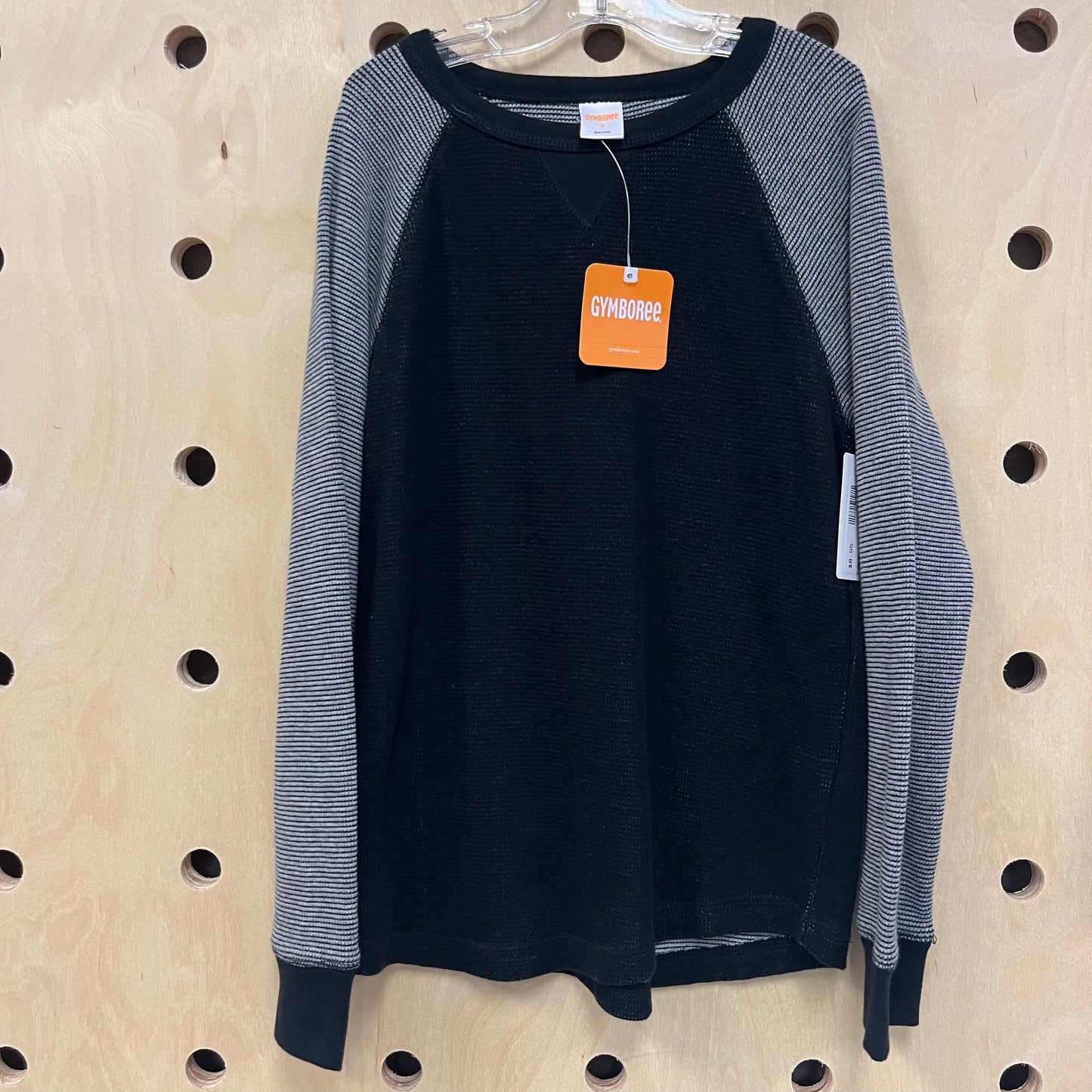 Black+Grey Raglan Thermal NEW