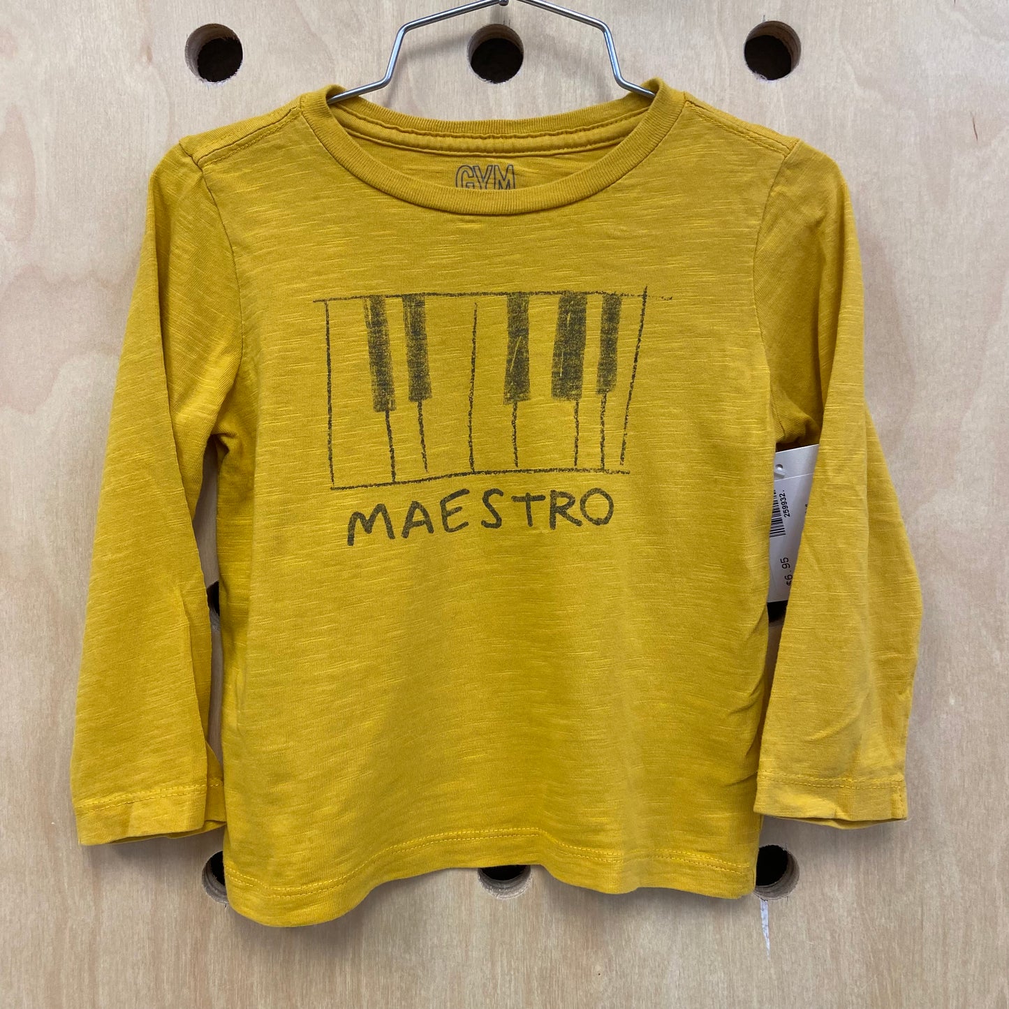 Yellow Maestro Piano Tee