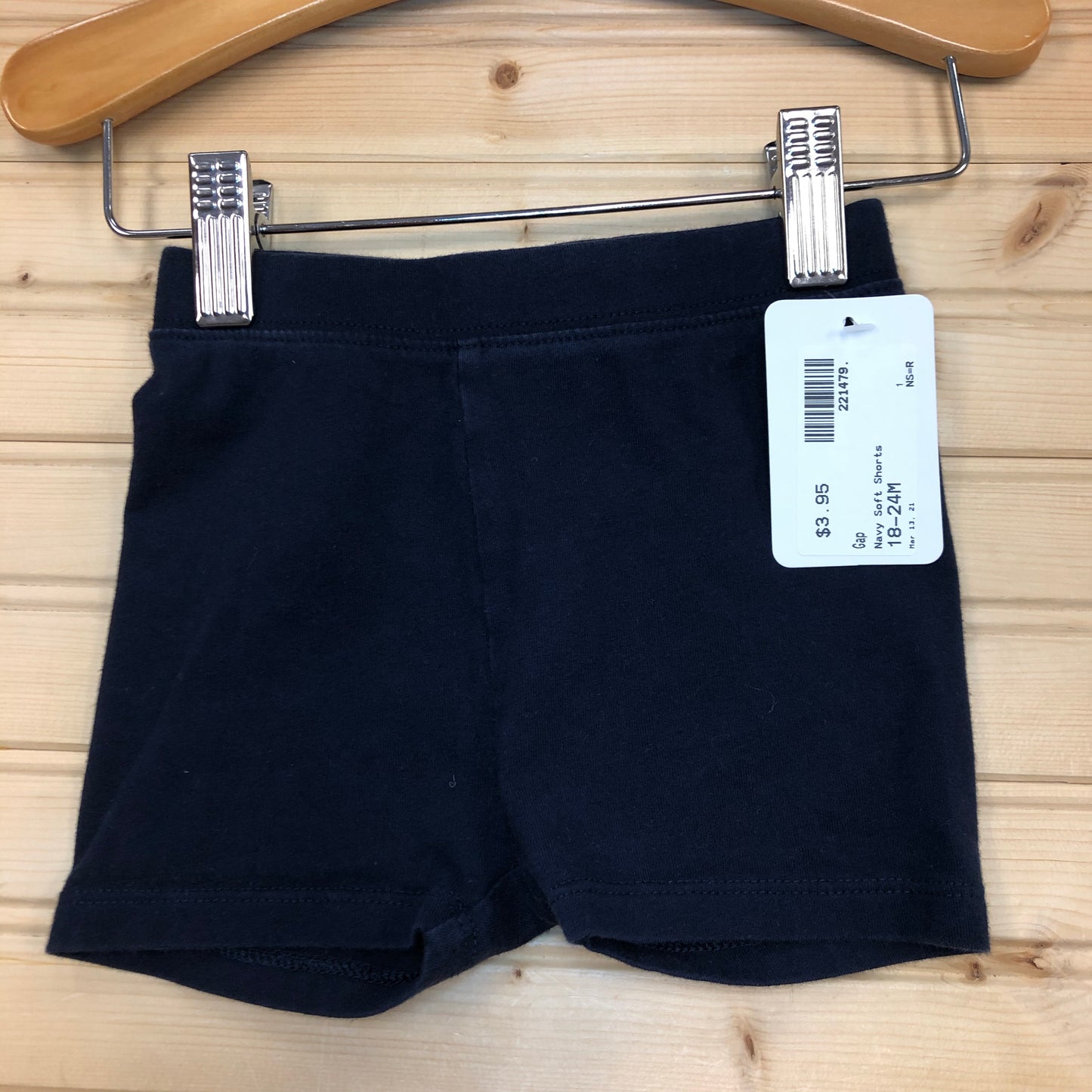 Navy Soft Shorts
