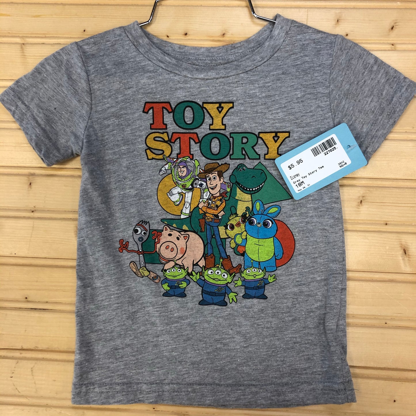 Grey Toy Story Tee