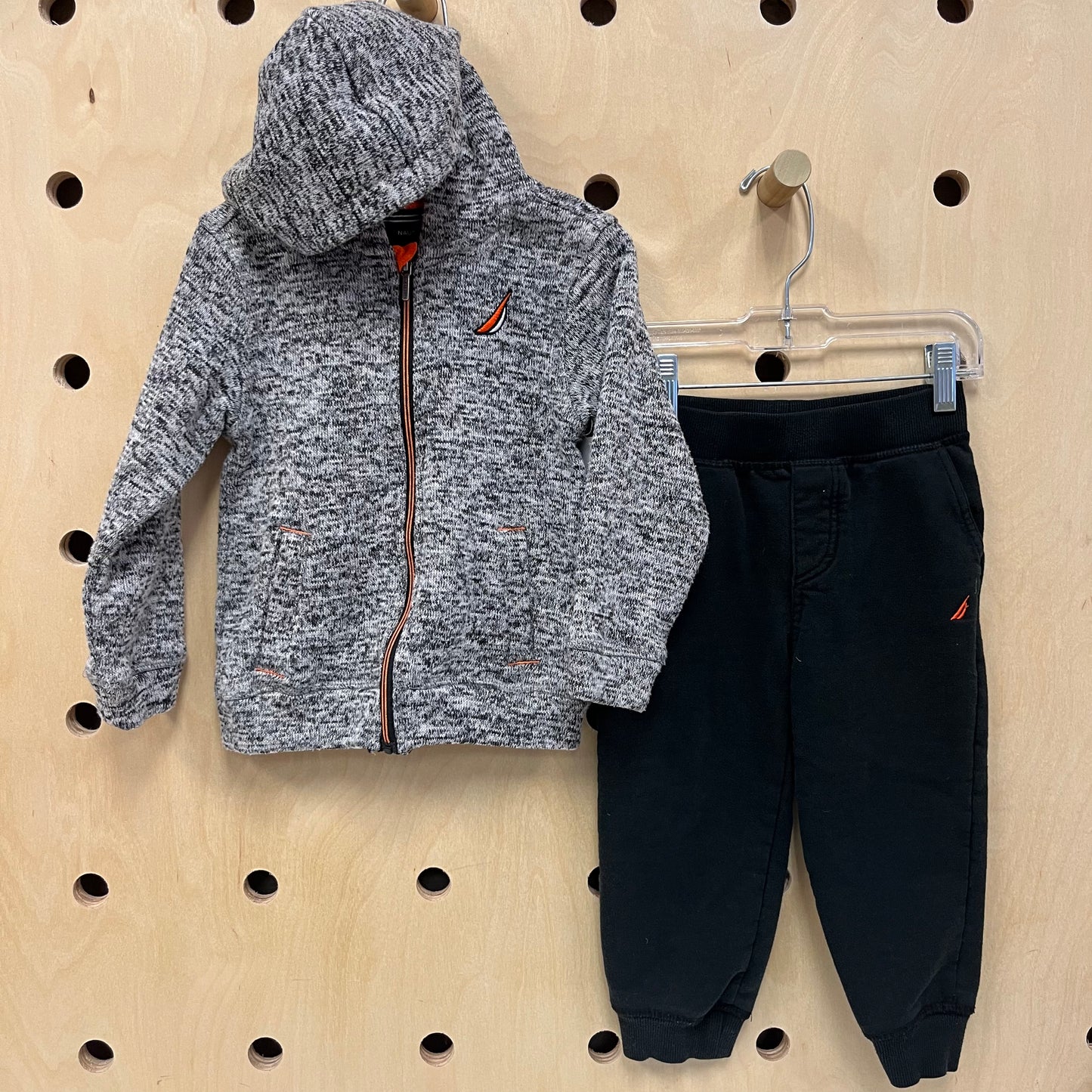 Grey Heathered Soft Outfit