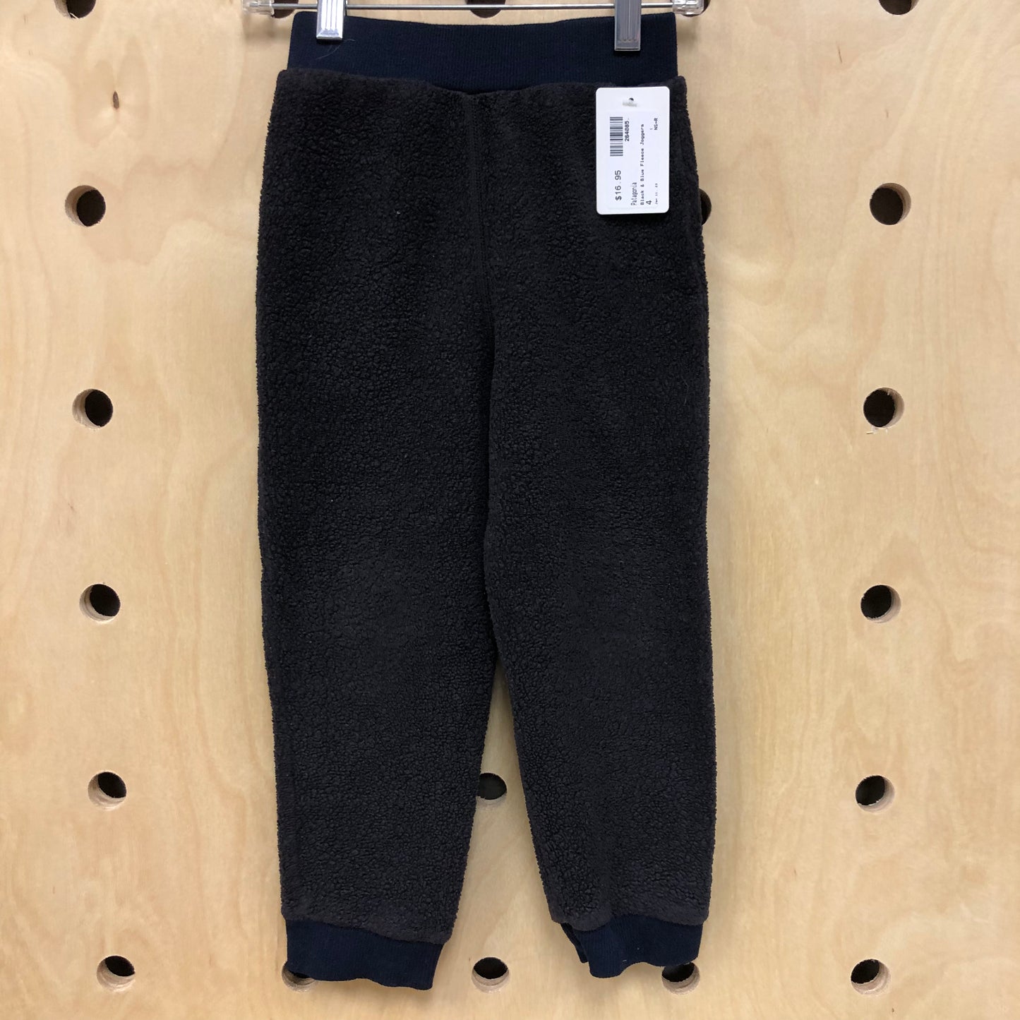 Black & Blue Fleece Joggers