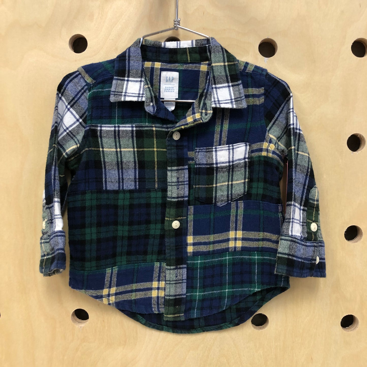 Blue Plaid Flannel