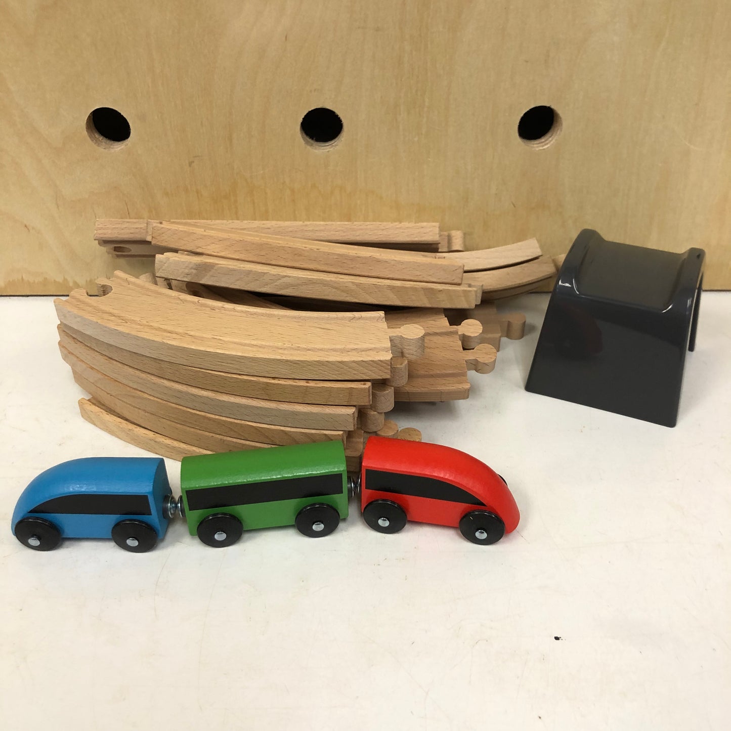 Lillabo Wooden Train Set