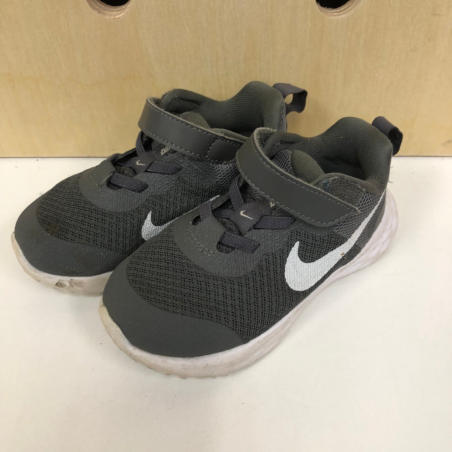 Grey + White Sneakers