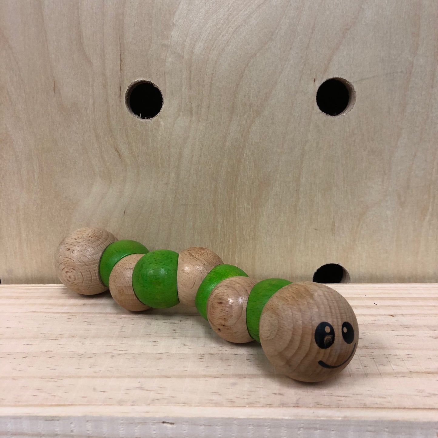 Wooden Caterpillar