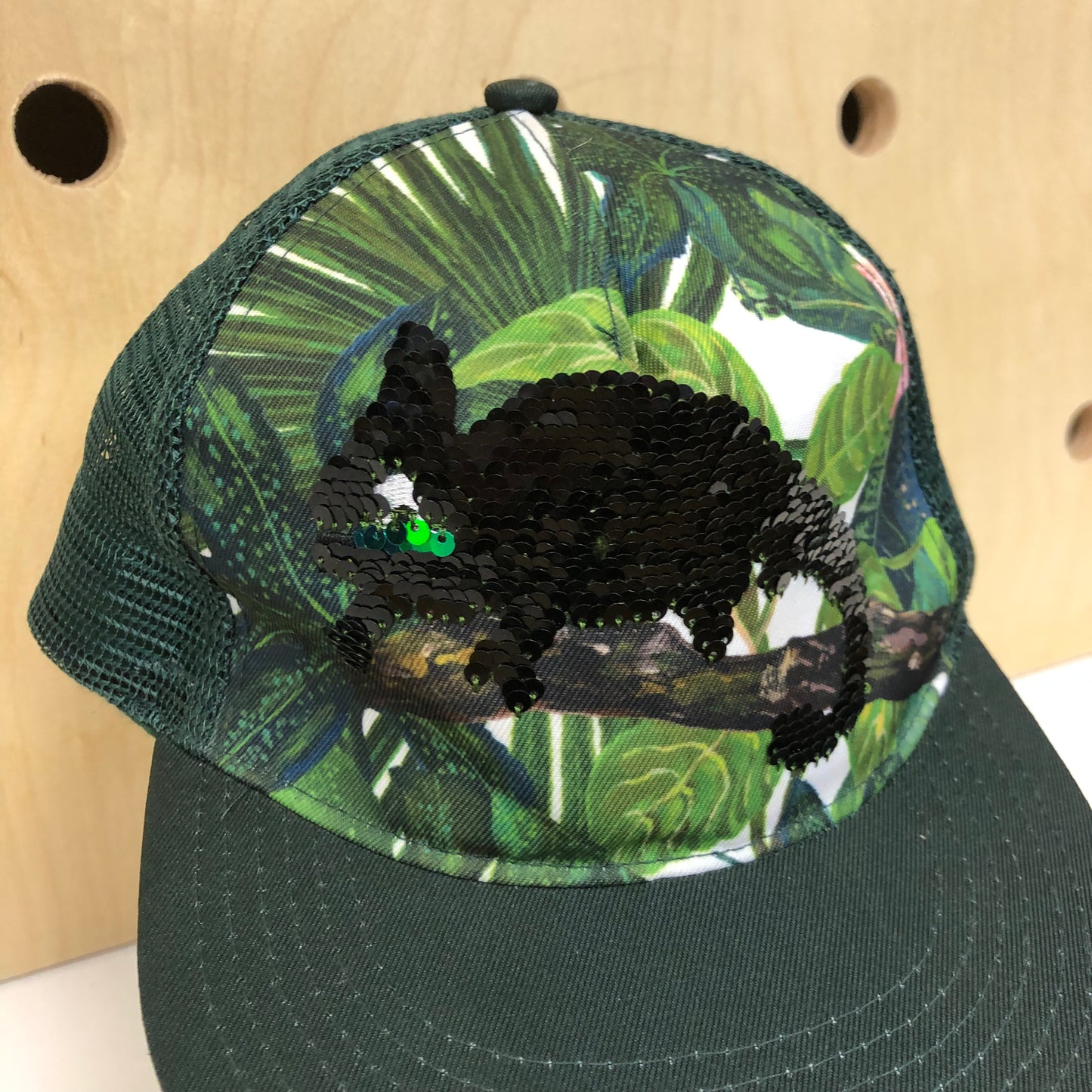 Iguana Sequins Hat