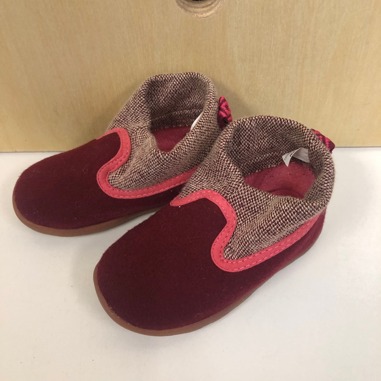 Burgundy Booties