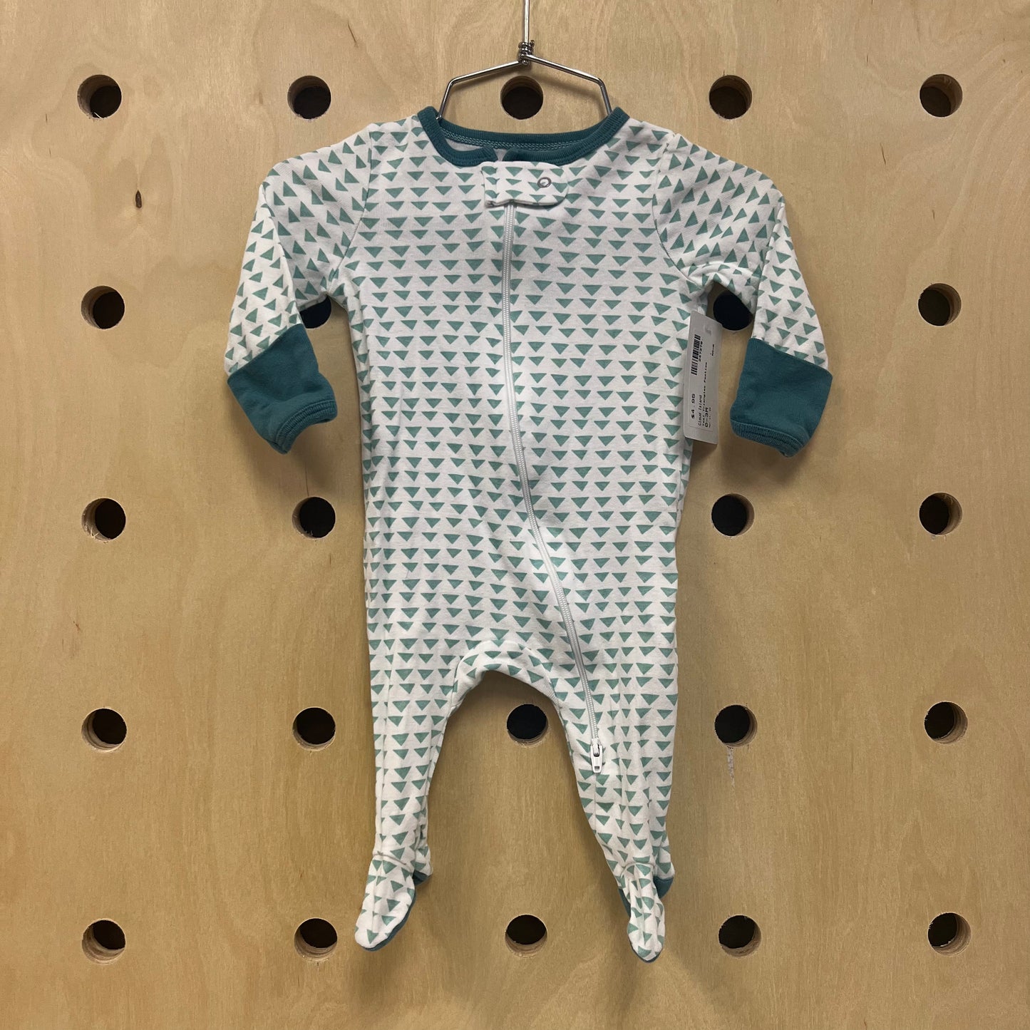 Teal Triangles Footies