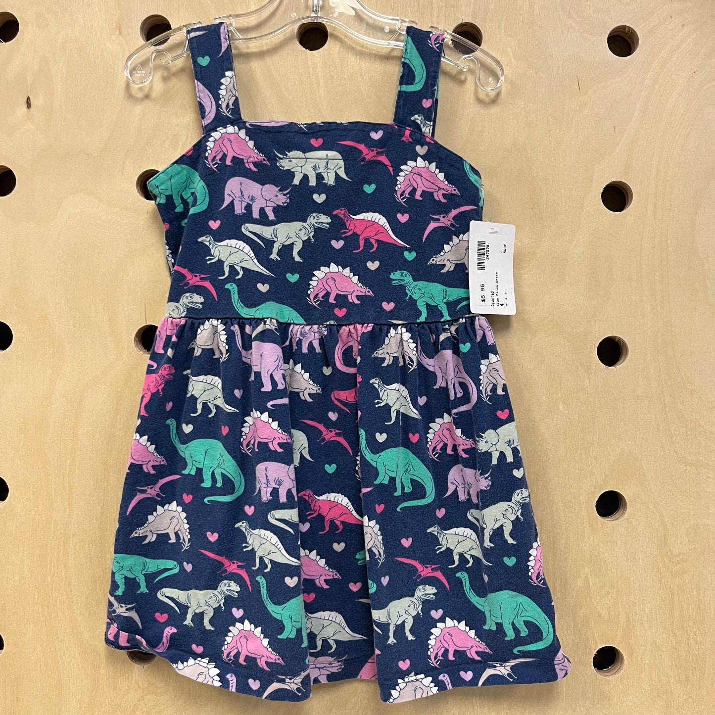 Blue Dinos Dress