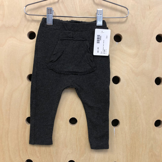 Grey Pocket Soft Pants