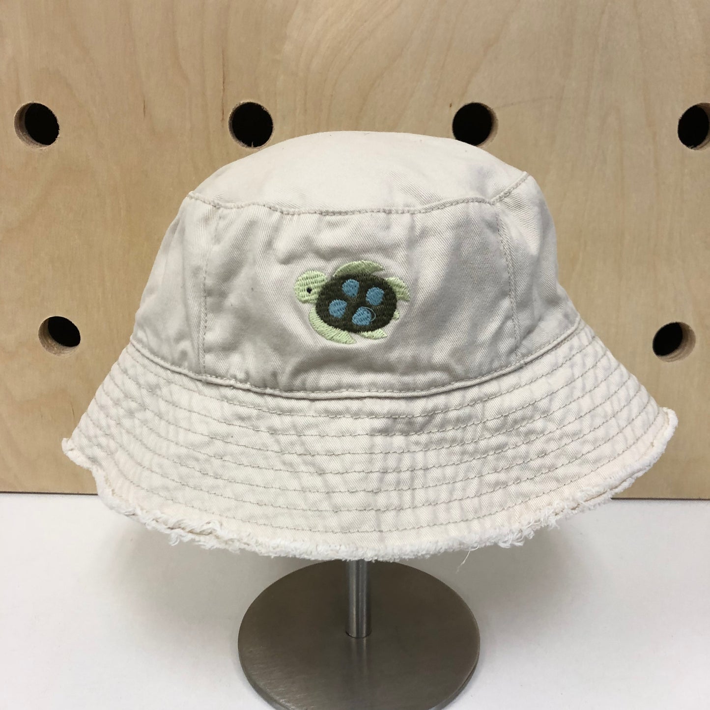 Khaki Cut Off Bucket Hat