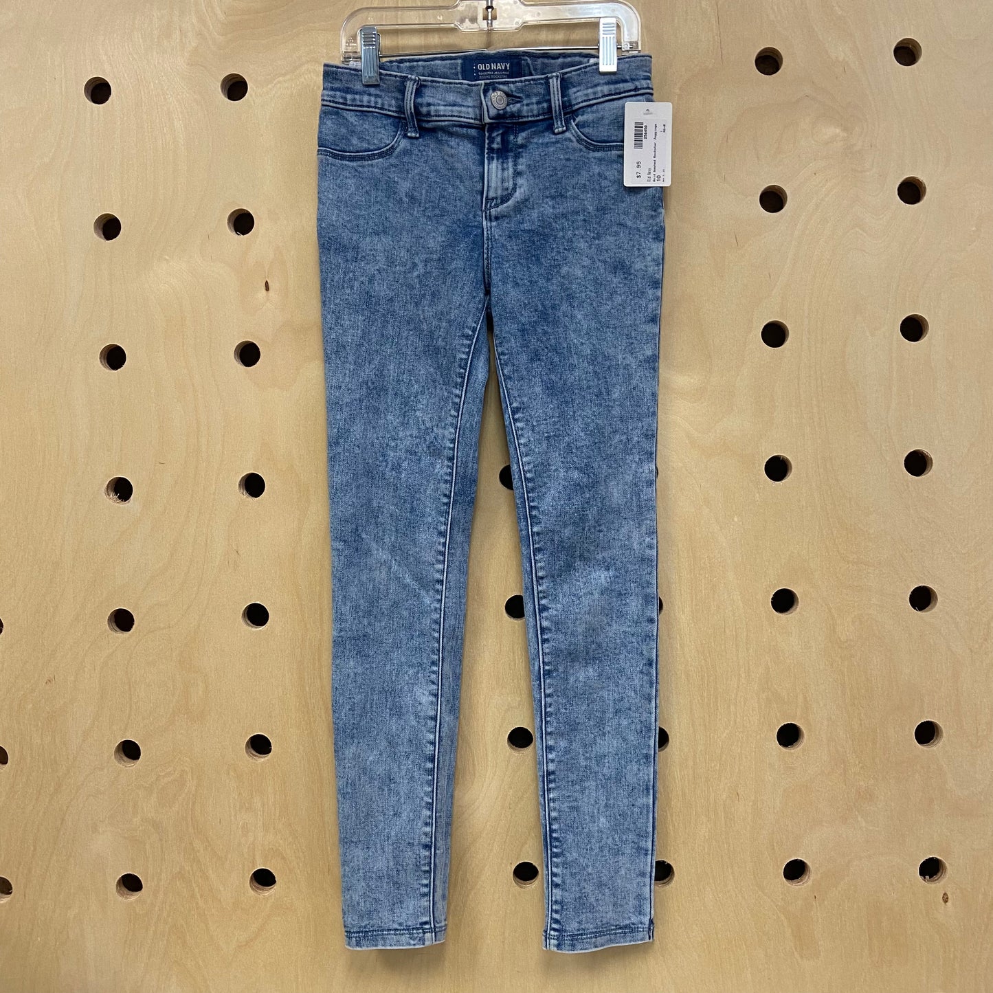 Acid Washed Rockstar Jeggings