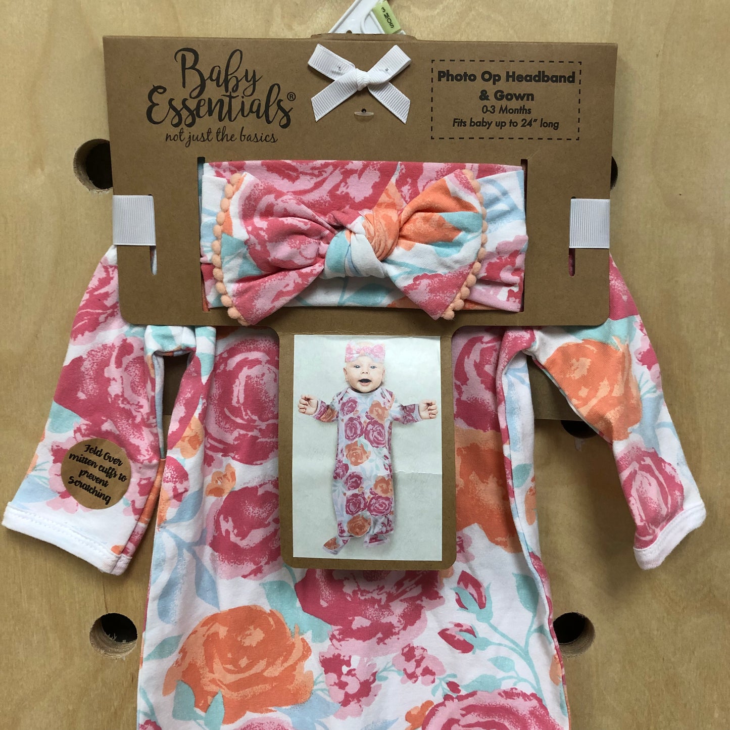 Floral Gown + Headband NEW!