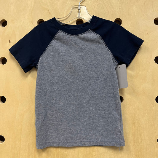 Blue Raglan Tee