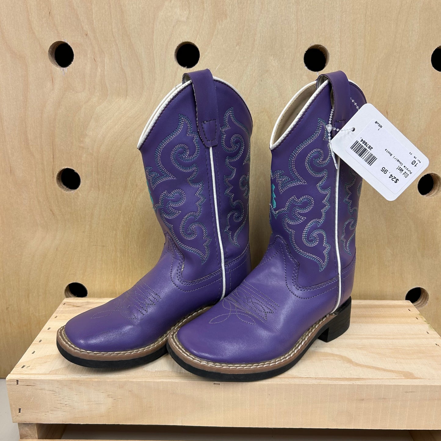Purple Cowgirl Boots