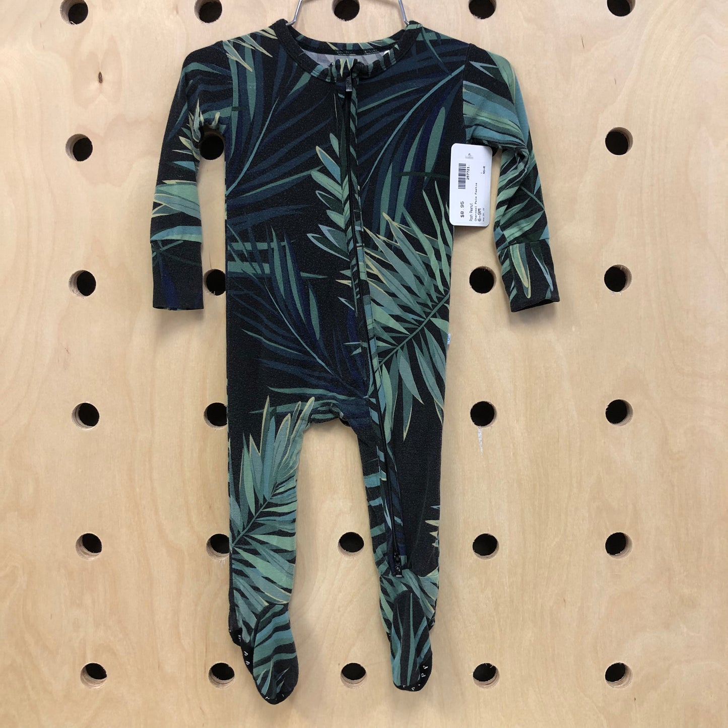 Charcoal Palm Footie