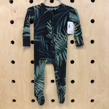 Charcoal Palm Footie