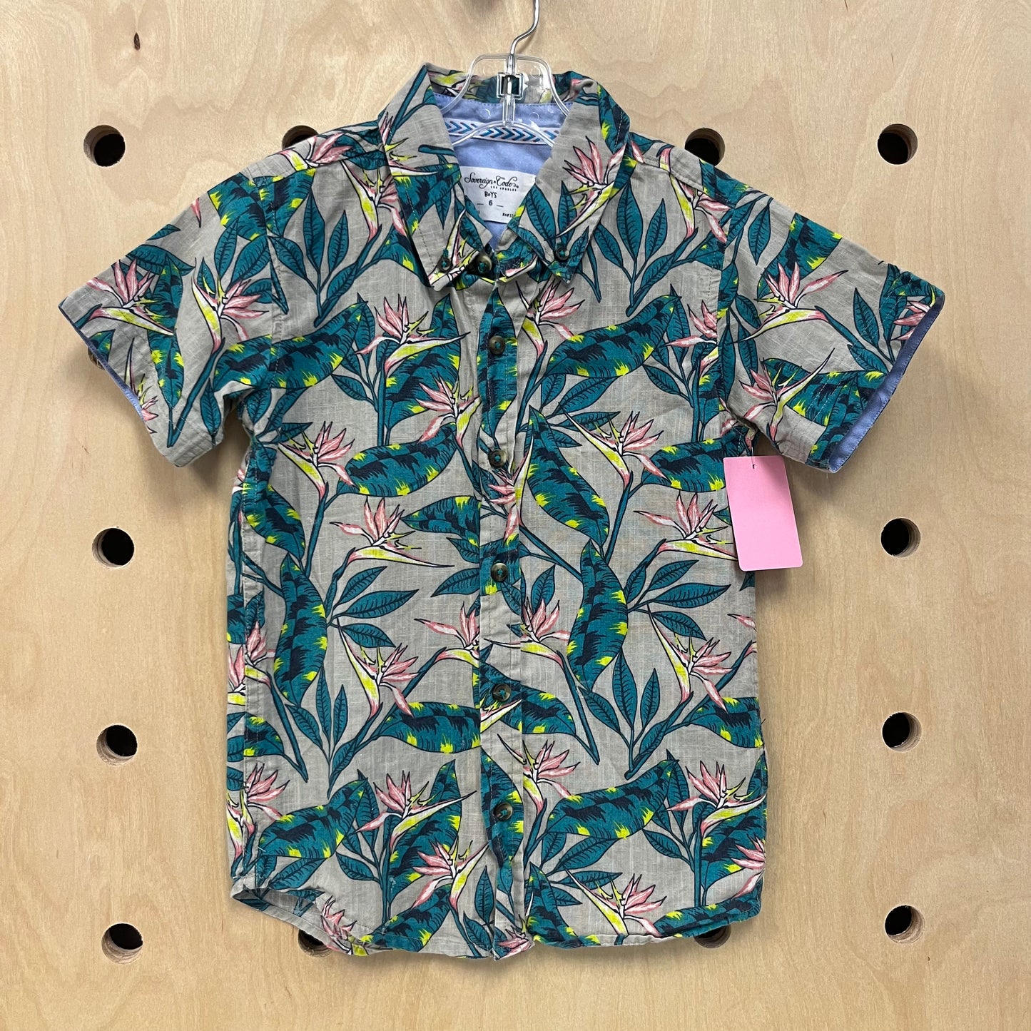 Green Tropical Shirt